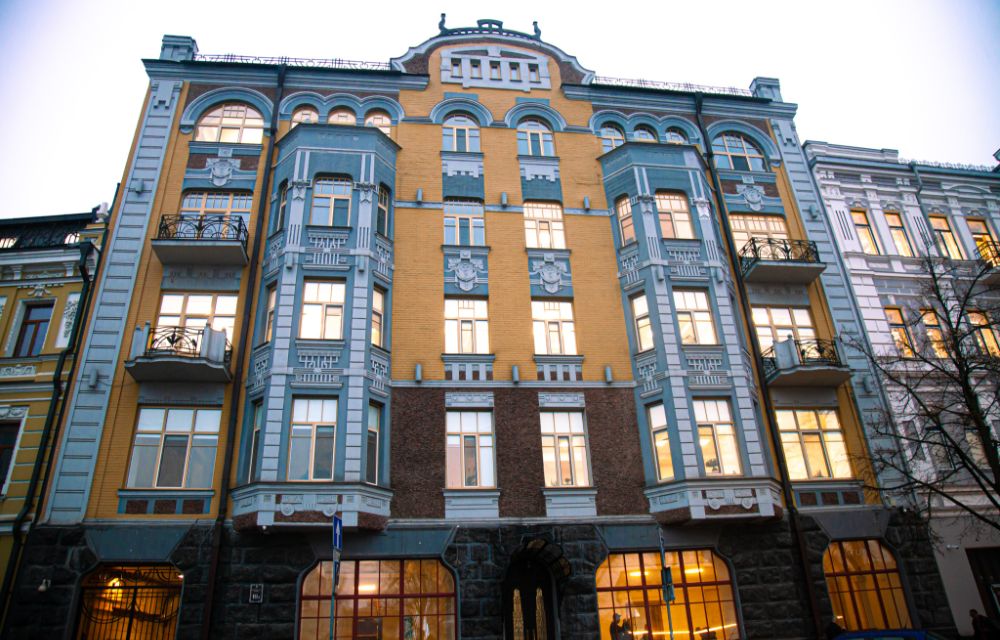 old office building in the centre of Kyiv